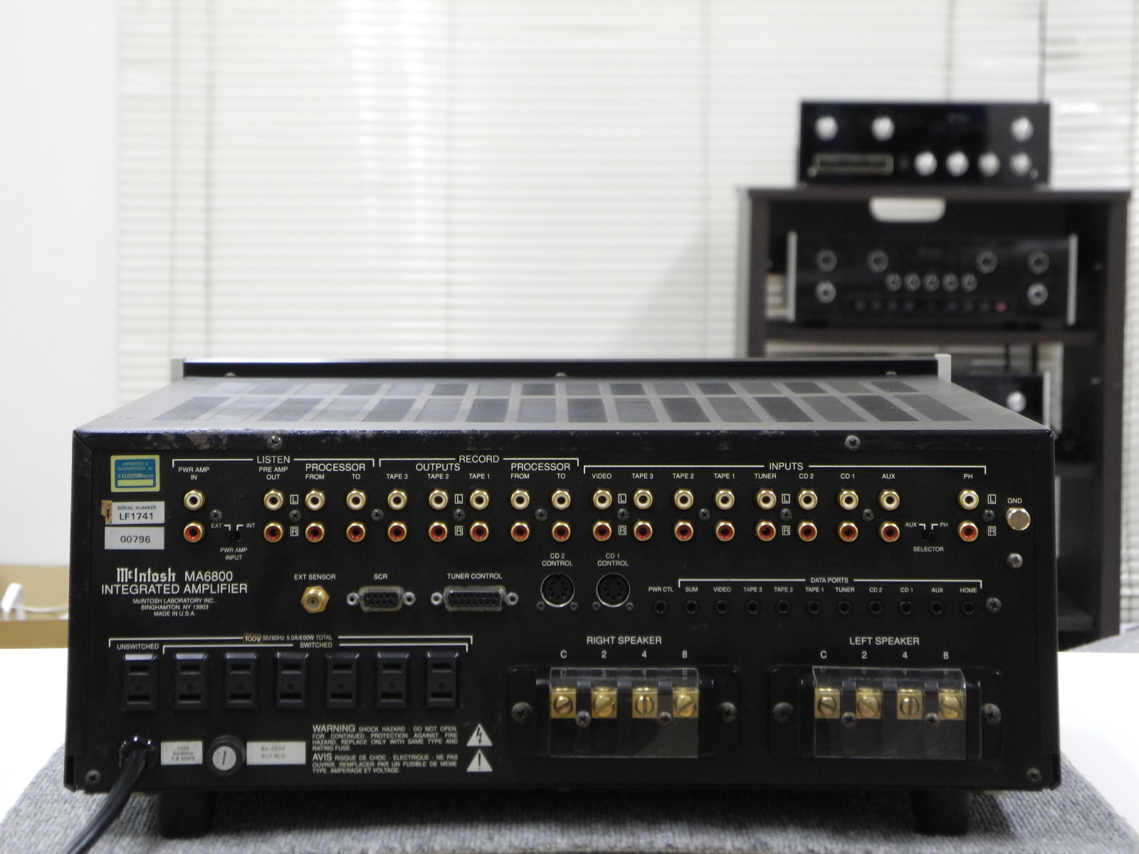 マッキントッシュ MA6800 販売予定品