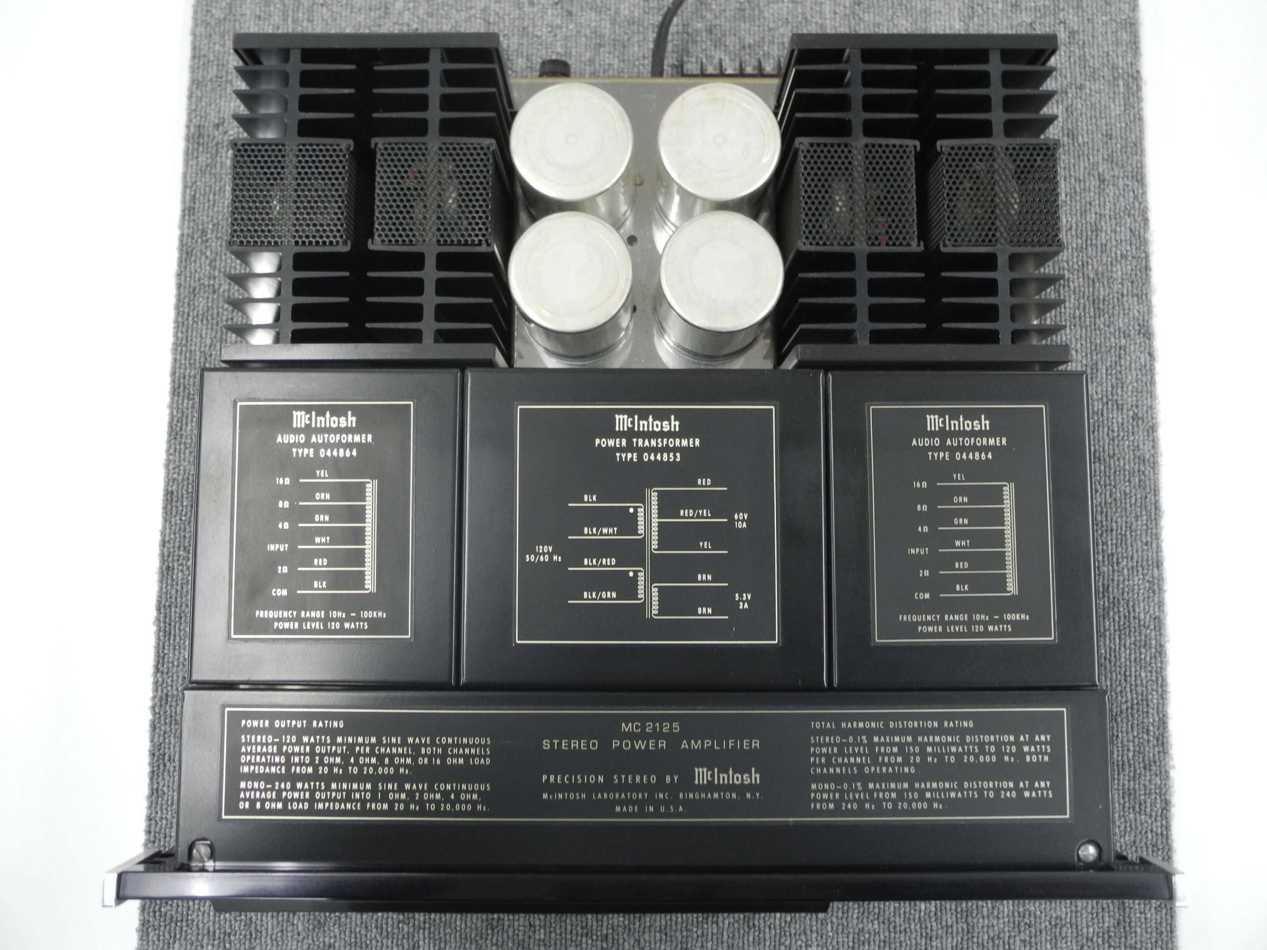 マッキントッシュ MC2125 販売品